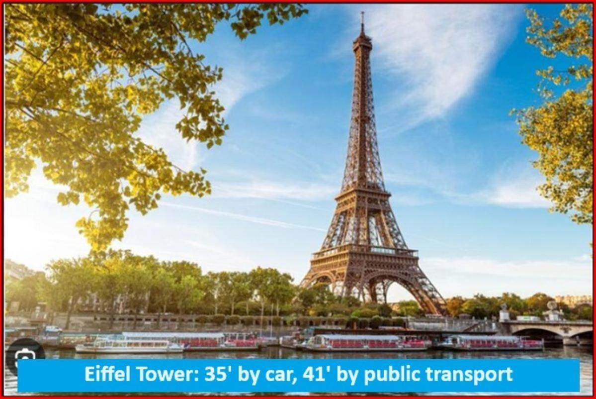 Maison Cosy 15 Mn Paris - Linges Hotel Confort Вітрі-сюр-Сен Екстер'єр фото
